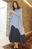 Paloma Oversized Grunge Knit Denim